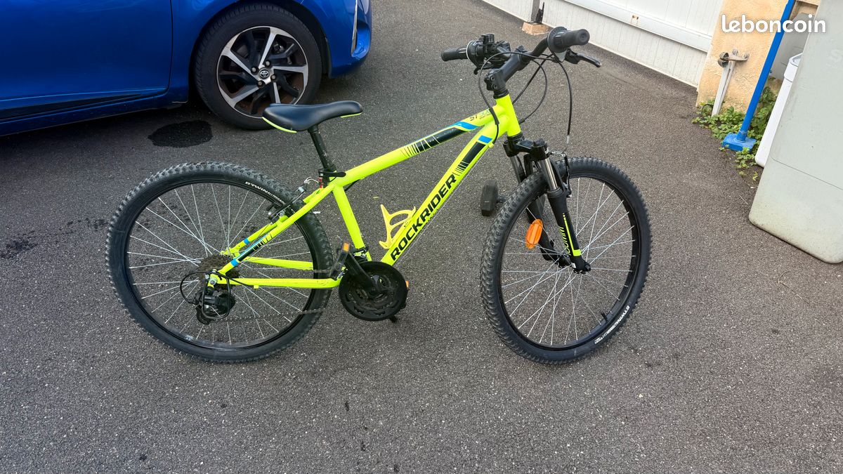Jaune Fluo Vtt St 500 24 Pouces Rockrider Fluo Vélo Decathlon