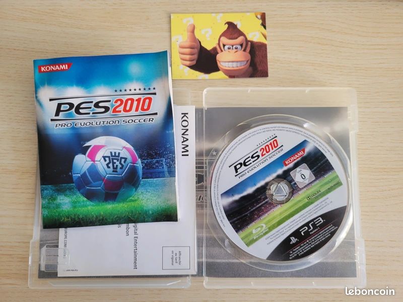 Jeu PES 2010 Pack Complet PS3 – PAL, Français, Boîte Et Notice