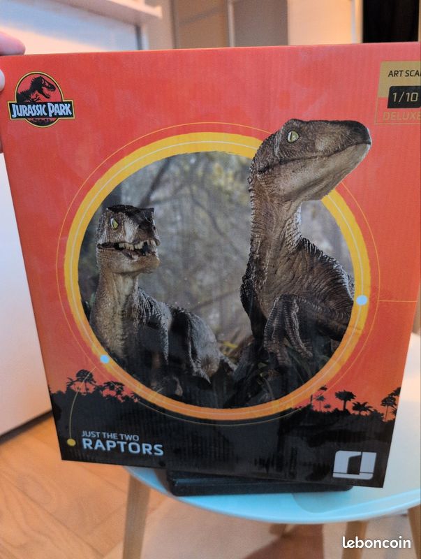 Jurassic Park - Demi Art Scale - 1/20 The Final Scene - figurine Iron Studios - Prix & Rareté