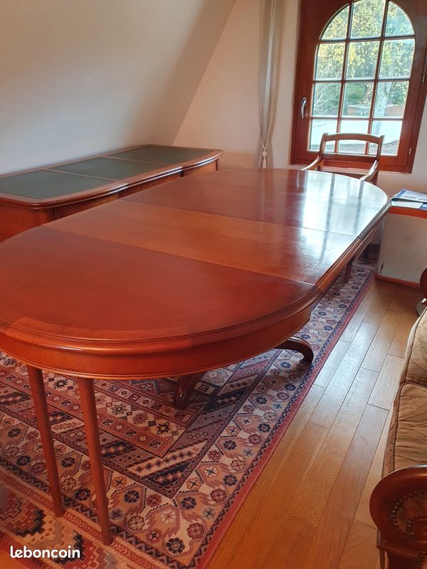 Table à manger style Louis Philippe en merisier (image 5)