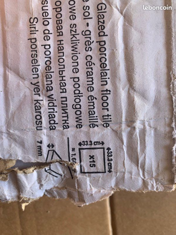 Carrelage grès cérame émaillé (image 3)