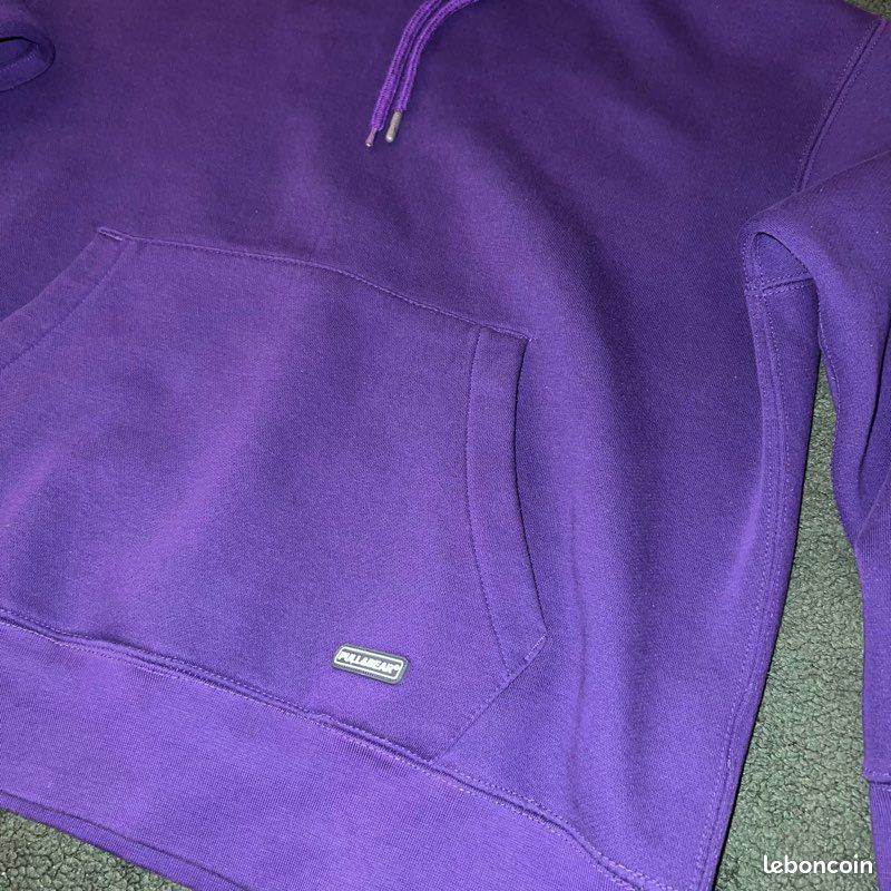 Sweat Femme Pull & Bear Violet Hamptons NYC Taille S - Occasion Très Bon état, Coton, Léger