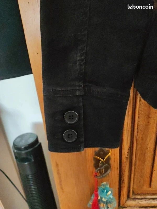 Veste Cintrée BCBG Bel-Air Noire Taille 36 (1) - Viscose/nylon/spandex - Neuf Avec étiquettes