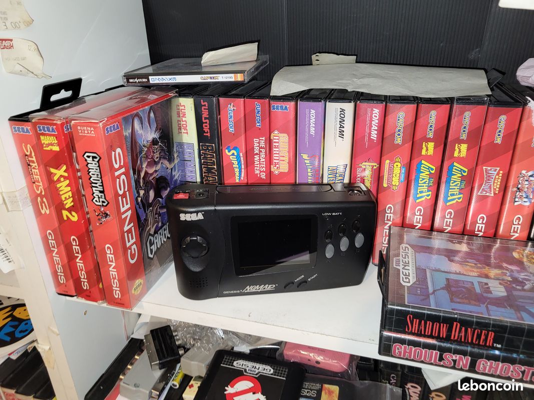 Échange deux console Sega Nomad (image 4)