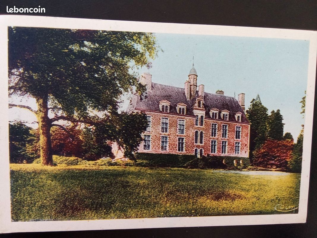 CPA SOUDAY Château de Glatigny 1951 – Loir-et-Cher / Rabelais & Du Bellay (CIM) (image 1)