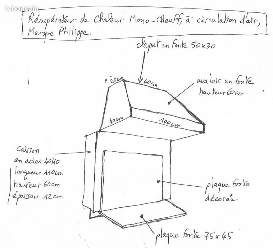 Cheminée recuperateur chaleur (image 4)