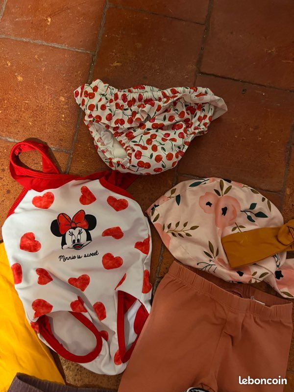👶🎀 Lot de vêtements bébé fille – 12 mois – Été ☀️ (image 4)