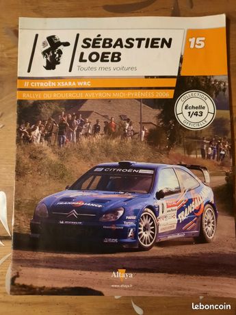 Modèle Réduit 1/43 Citroën Xsara WRC Sébastien Loeb N°15 - Altaya, Neuf En Boîte