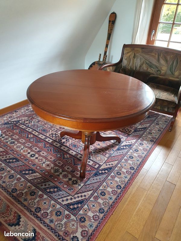 Table à manger style Louis Philippe en merisier (image 2)