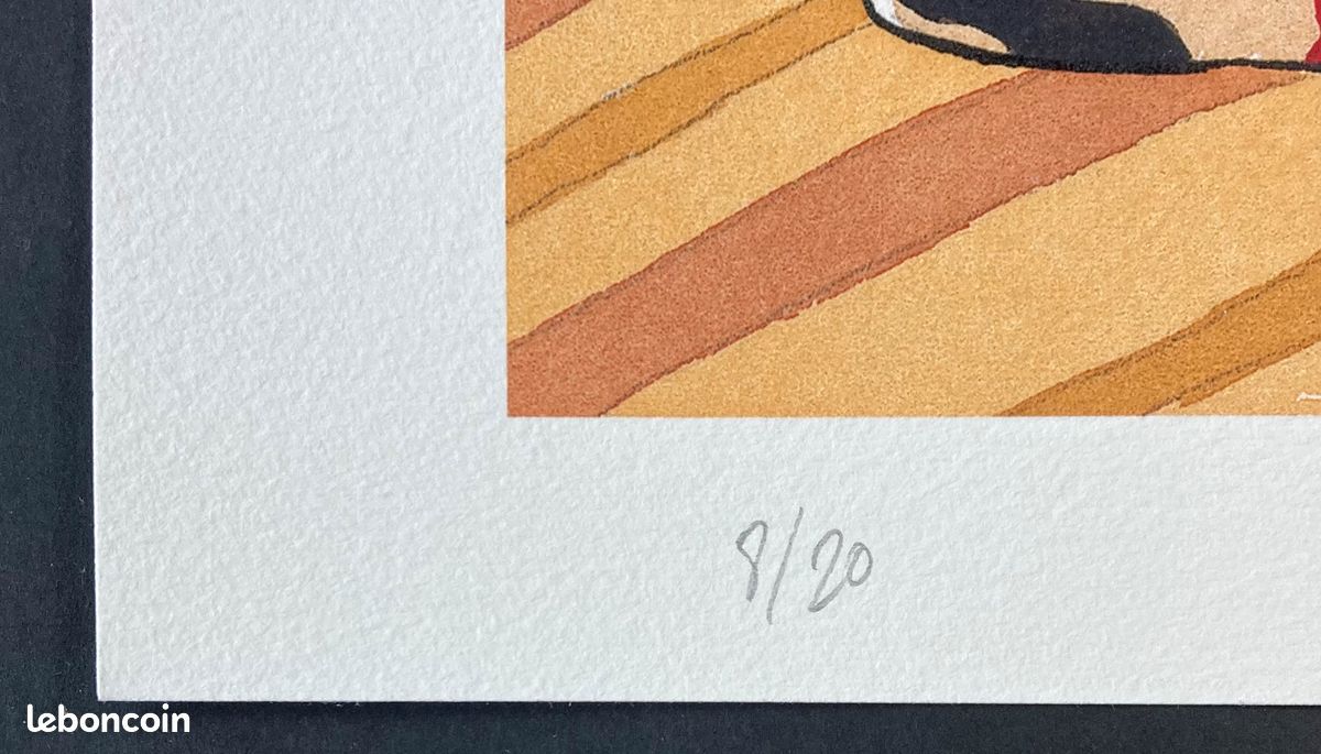 Ana MIRALLES "Djinn : Le trésor de Kim" Lithographie signée et numérotée (image 4)