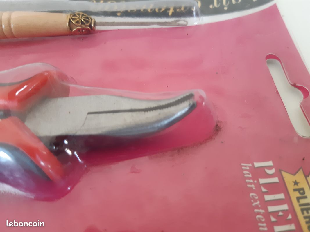 Pince et Crochet Pour Extensions de Cheveux Coiffure Neufs (image 4)