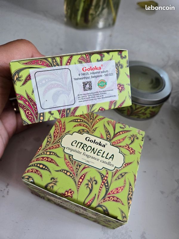 Bougie parfumé cire de Soja - Citronnelle (image 3)