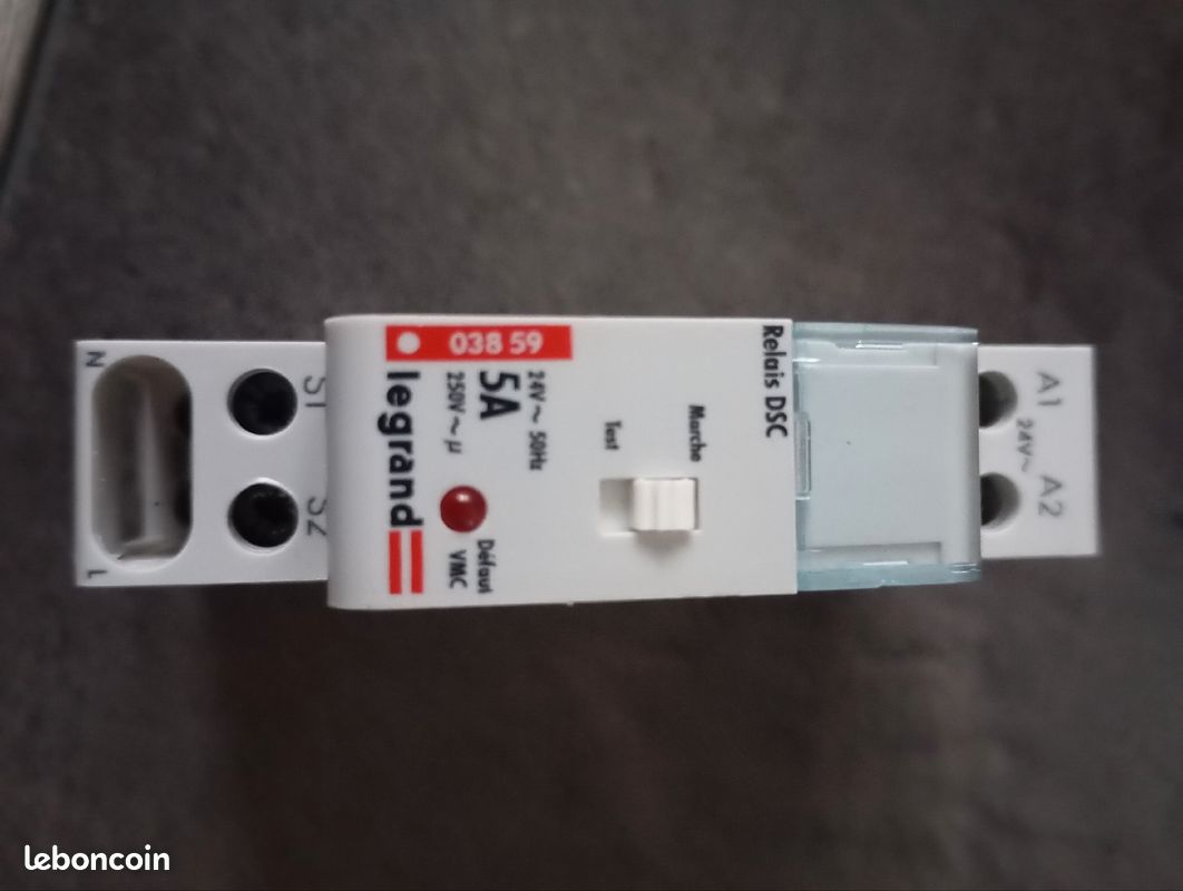 Relais de sécurité Vmc a gaz Legrand (image 1)