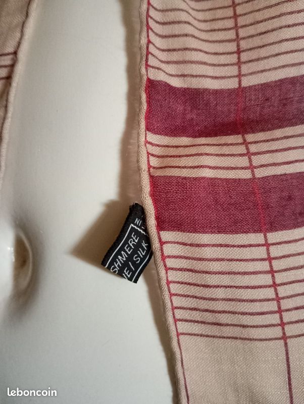 Christian Dior cashmere with silk scarf (image 3)