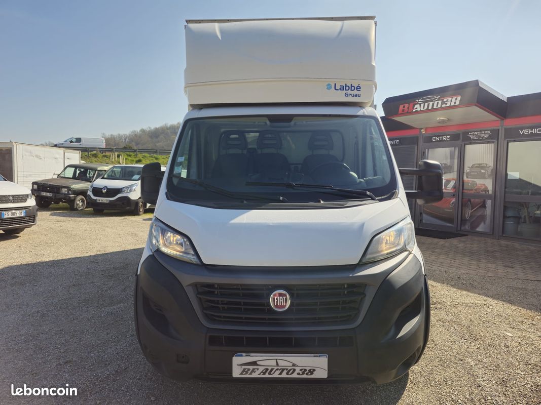 16666 HORS TAXE FIAT DUCTO 20M3 HAYON an 03/2021 CLIM CAMERA 136000km ...