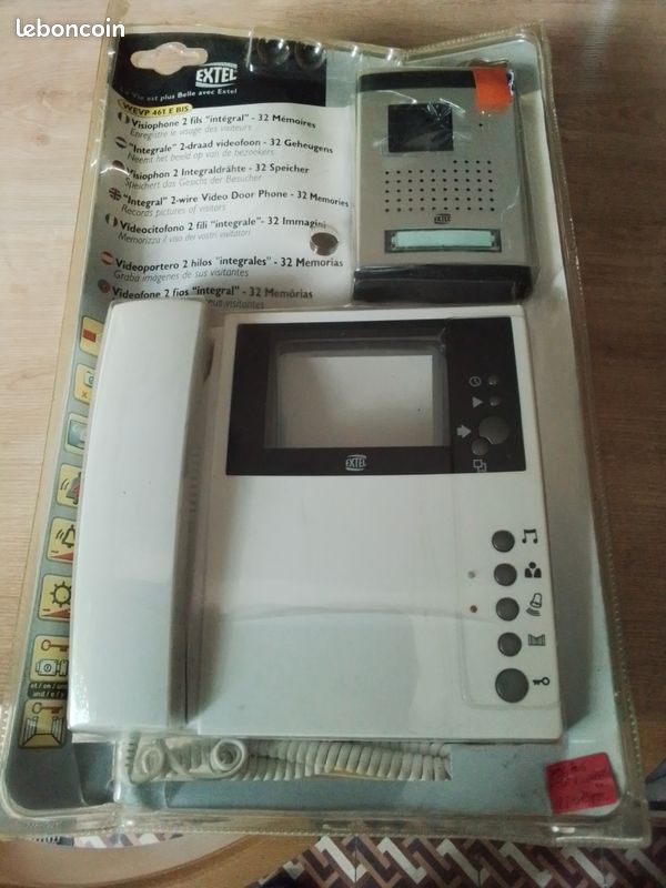 Interphone marque extel video (image 1)