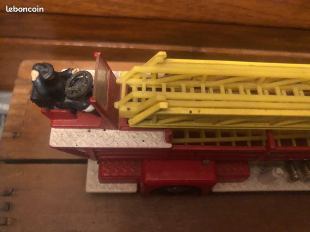 Camion De Pompiers Corgi Major Toys Avec Grande échelle, Aerial R Tractor, Made In France