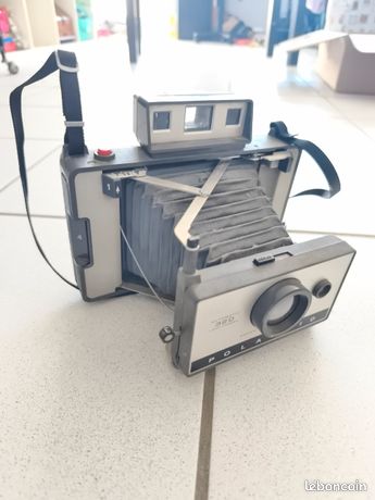 Appareil Photo Vintage Polaroid 320 Land - Modèle 8M - Avec Flash Et Ampoules