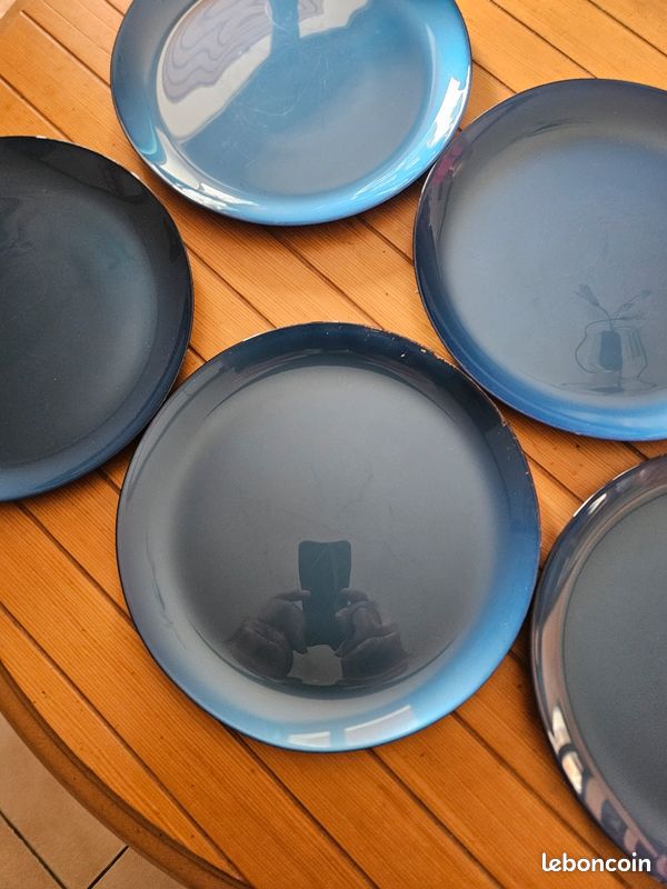 Assiette plate en verre (image 4)