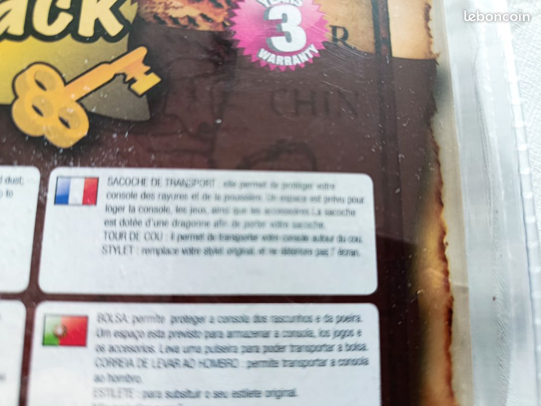 Pack 3 en 1 sacoche pour DS lite neuf (image 3)