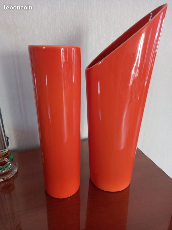 Vases vintage orange (image 1)