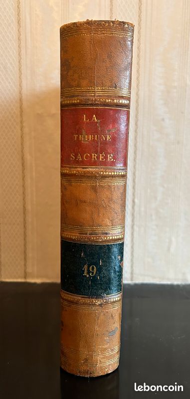 Livres de théologique du 19eme siècle « La Tribune Sacrée » (image 2)