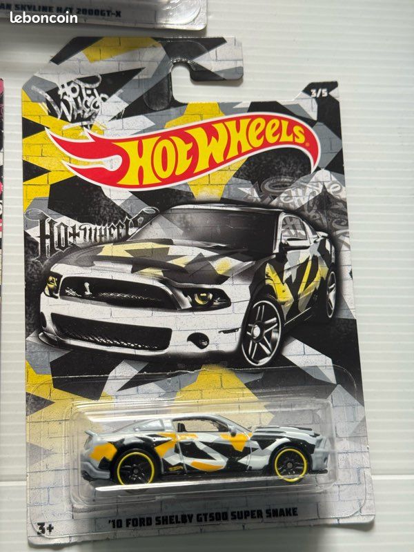 Hot Wheels 1/64 - El Camino 1968 - Série Camouflage #5/5 - Rose - Métal