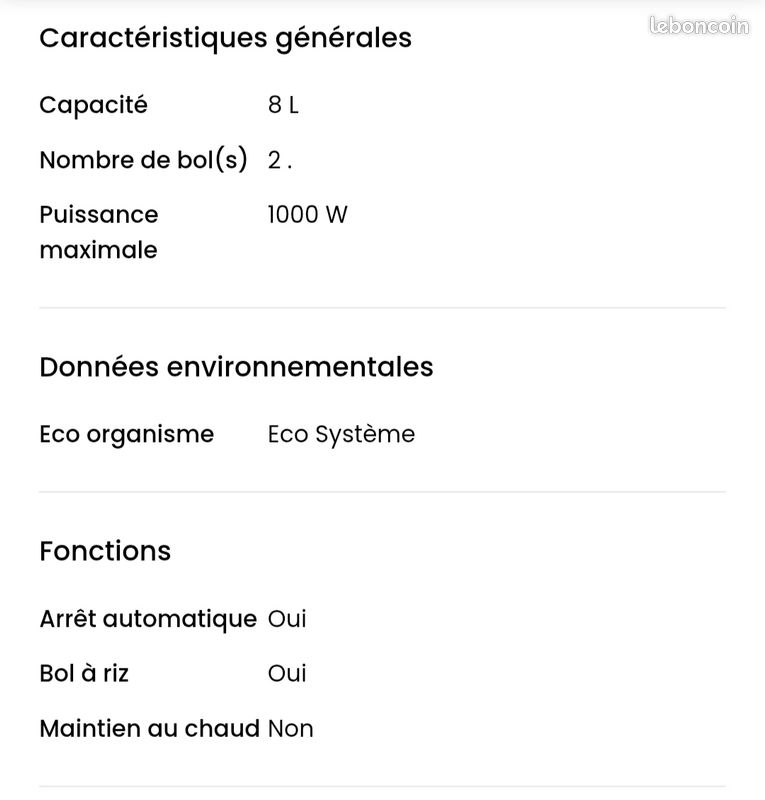 Cuit vapeur neuf (image 4)