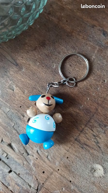 Porte clés bois animaux (image 8)