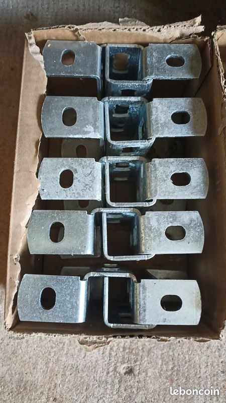 Sabot Support en U pour poutre en bois (image 1)