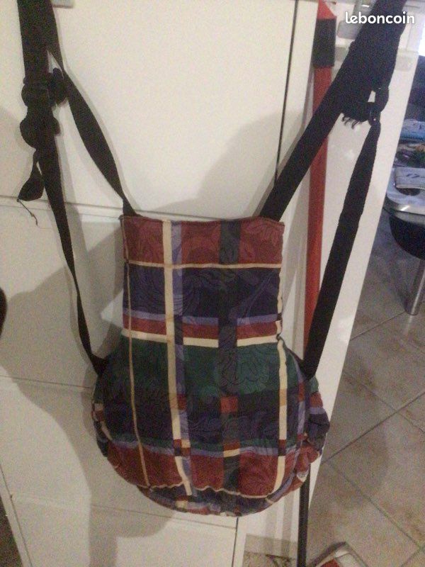 Sac bandoulière en tissus pour chiens ou chats (image 2)