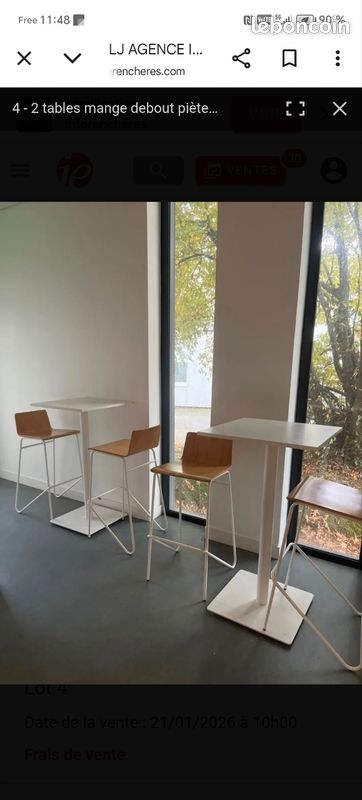 Tables mange debout (image 1)