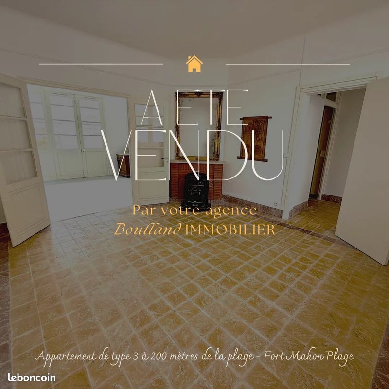 Appartement 3 pièces 54 m² · à Fort-Mahon-Plage · 54 m² · 155 250 €