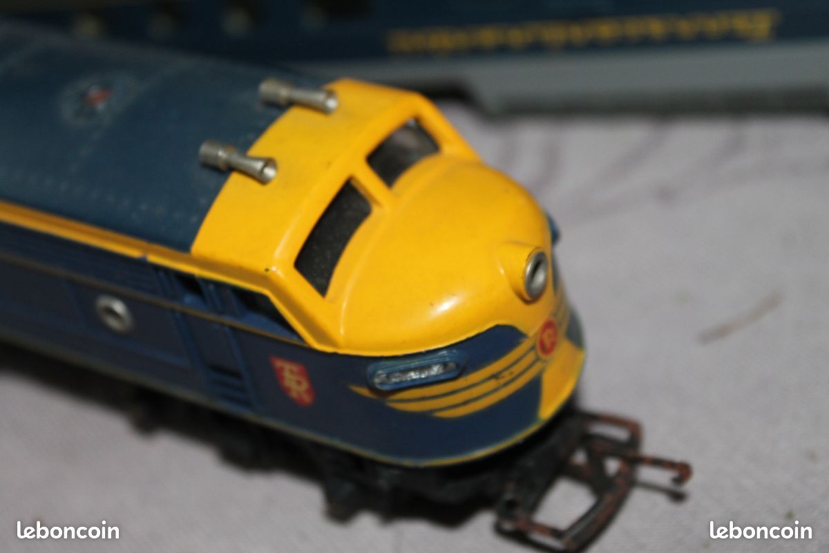 Train Mecano Triang rame transcontinental 5 éléments (image 3)