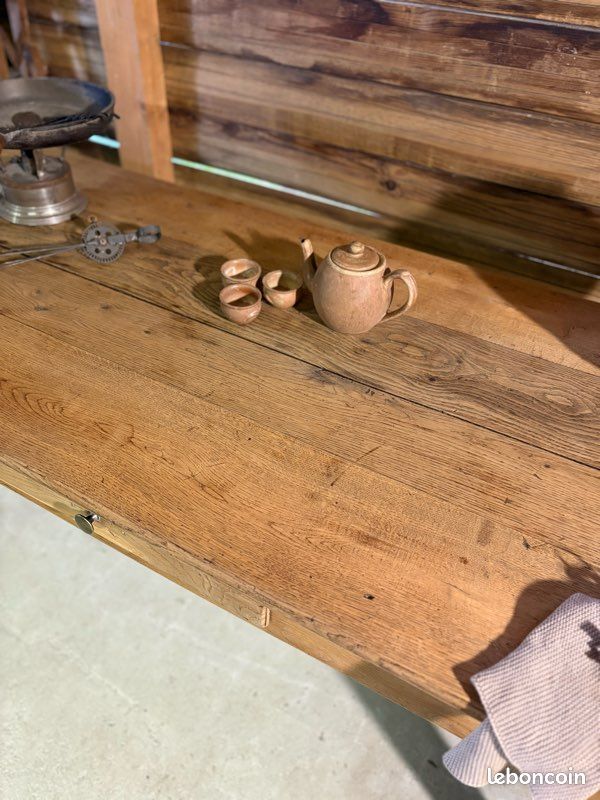 ✨ Table ancienne entièrement rénovée – bois massif ✨ (image 5)