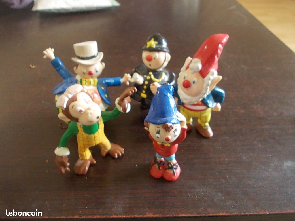Figurine PVC Ancienne Potiron ami de Oui Oui NODDY +/-7cm