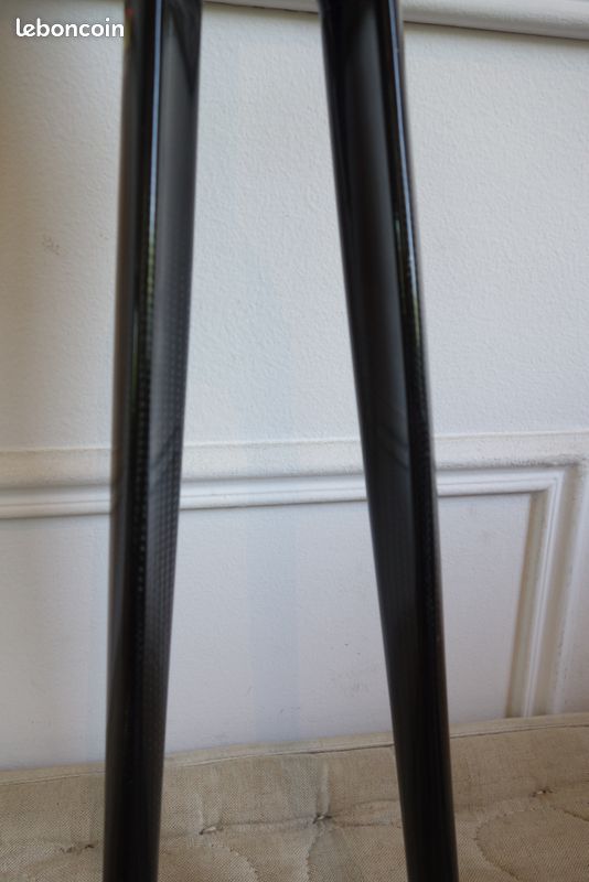 Kit Cadre/Fourche Meybo HSX Carbon 2025 - Black/Pearl White - BMX RACING