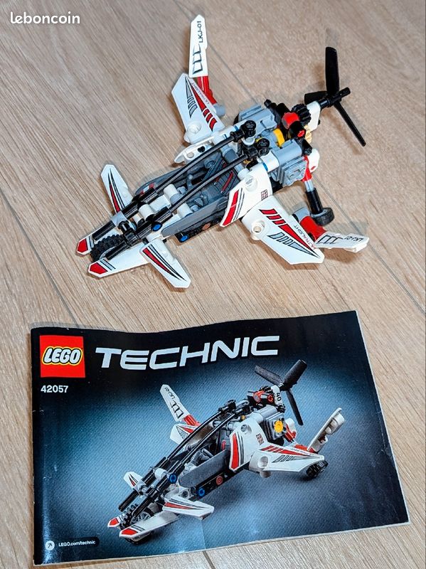 Lego Technic 42057 2en1 - L'hélicoptère ultra-léger (image 2)