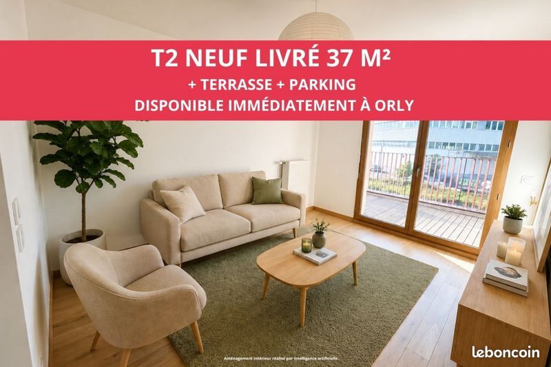 Appartement 2 pièces 37 m² · à Orly · 37 m² · 205 000 €