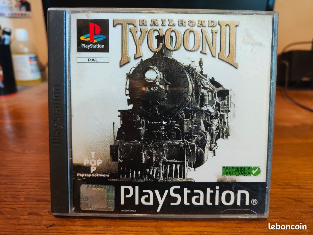 Avis et critiques du jeu Railroad Tycoon II sur PS1