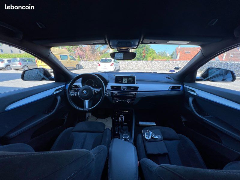 🚗 BMW X2 xDrive 20I 192CHV PACK M SPORT BVA 4x4/LED/CARPLAY/CAMERA/GARANTI SUIVI✅ (image 10)