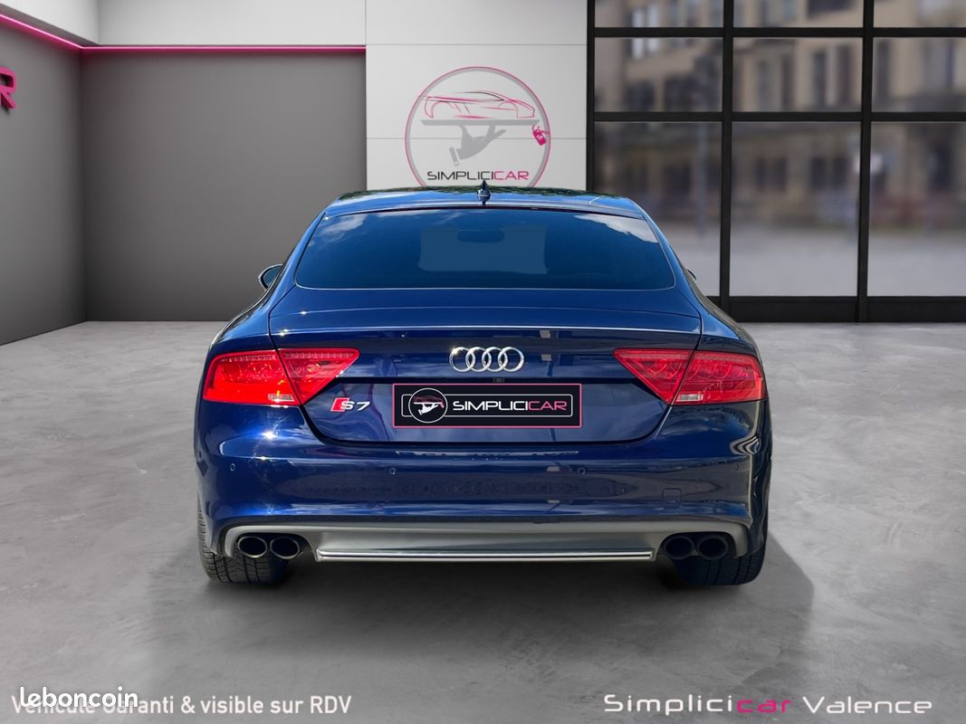 AUDI S7 SPORTBACK 4.0 TFSI 420ch QUATTRO S TRONIC 7 Sièges à mémoire chauffants ventilés Pack carbone Clim 4 zones Attelage amovible (image 7)