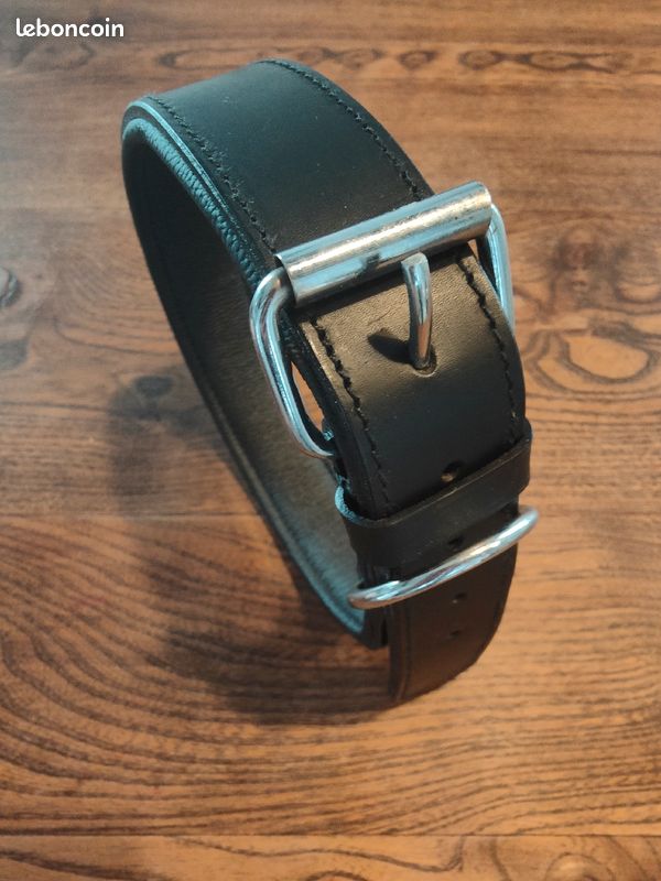 Collier chien cuir (image 2)