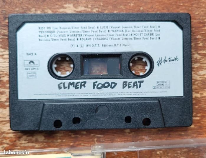 Elmer Food Beat K7 audio (image 4)