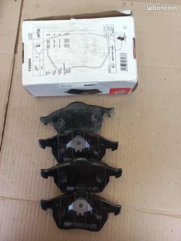 Plaquettes de frein avant FERODO FDB 969 Audi, Seat, Skoda, Volkswagen (image 2)