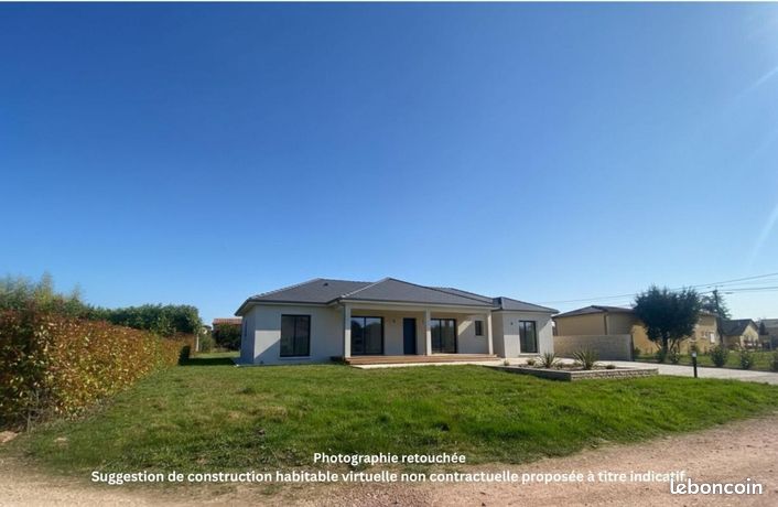 Terrain 730 m² Crottet