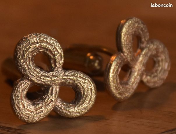Boucles D'Oreilles Vintage Jacques Esterel Paris - Paire - Haute Couture Française - Occasion