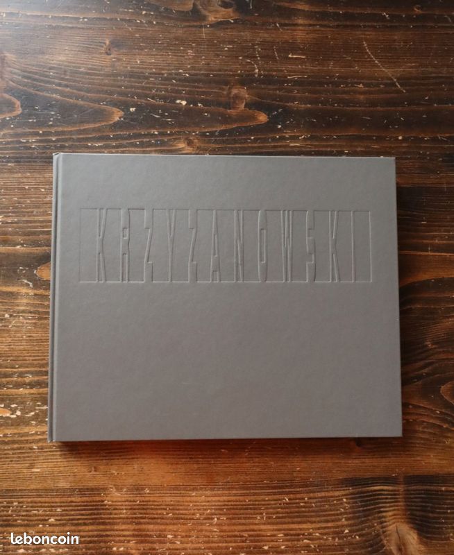 Michel Szulc Krzyzanowski - The First Twenty Years: Sequences, Portraits, Projects - Livre photo rare (1989) (image 1)