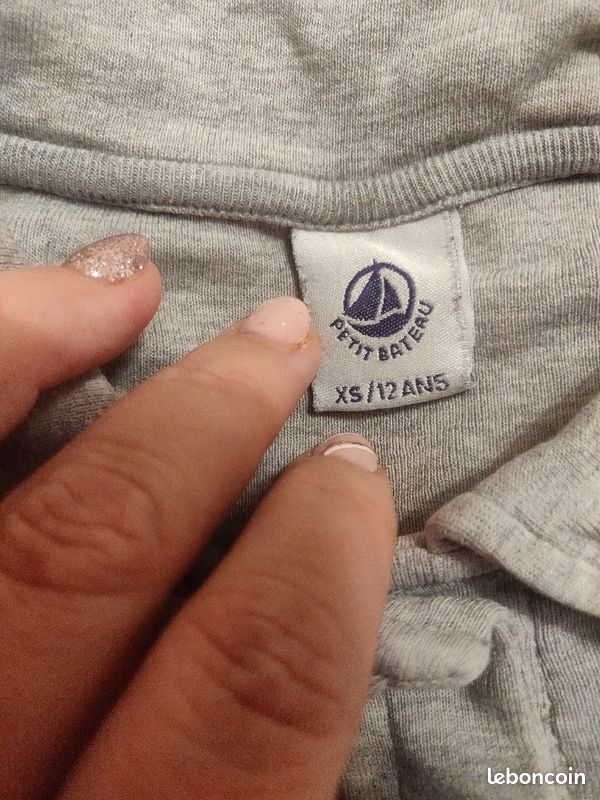 Polo manches courtes petit bateau 10/12 ans (image 4)