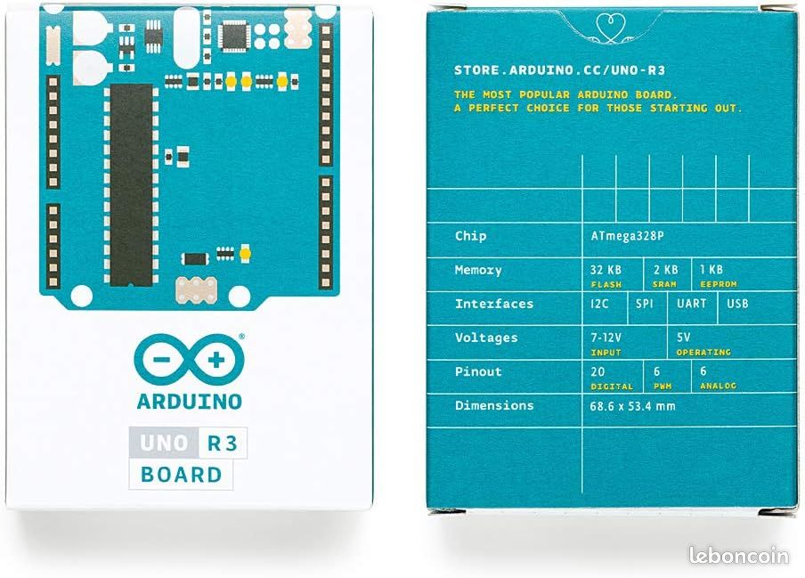 CARTE ARDUINO UNO - Très Bon État - Accessoires informatique